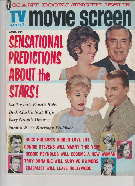 March 1962 TV and Movie Screen Magazine with Dick Clark and others